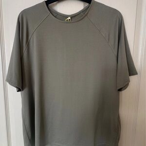 H&M Men's Short Sleeve Tee - Olive Green